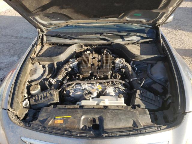 JN1CV6AP1DM713357 - 2013 INFINITI G37 BASE GRAY photo 7