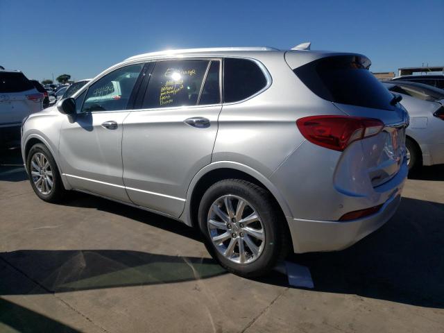 LRBFXCSA3KD144388 - 2019 BUICK ENVISION E SILVER photo 2