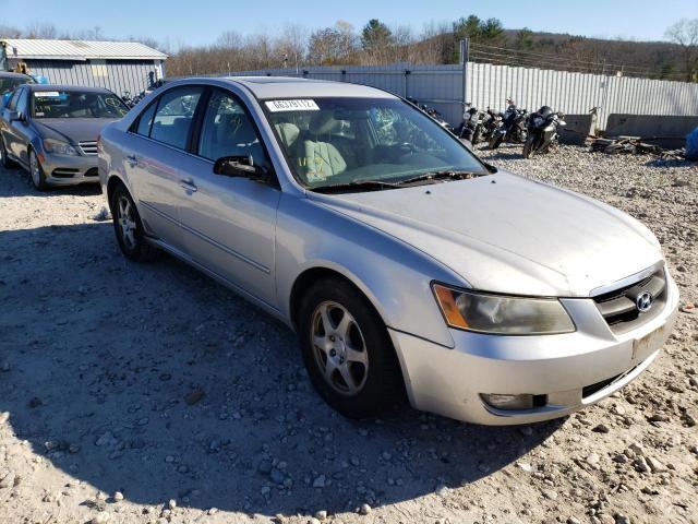 5NPEU46C46H137943 - 2006 HYUNDAI SONATA SILVER photo 1