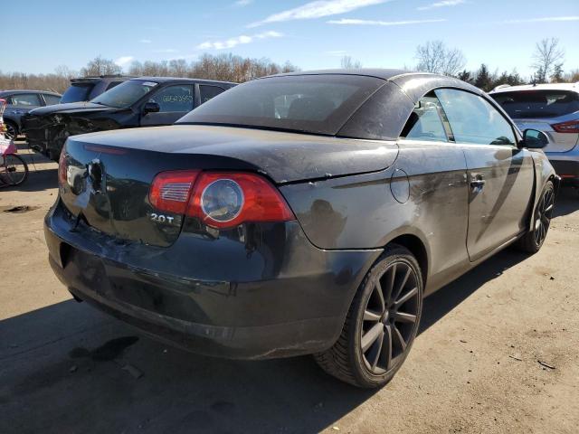 WVWDA71F17V044516 - 2007 VOLKSWAGEN EOS 2.0T S BLACK photo 4