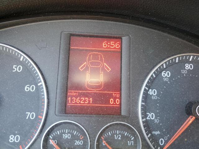 WVWDA71F17V044516 - 2007 VOLKSWAGEN EOS 2.0T S BLACK photo 8