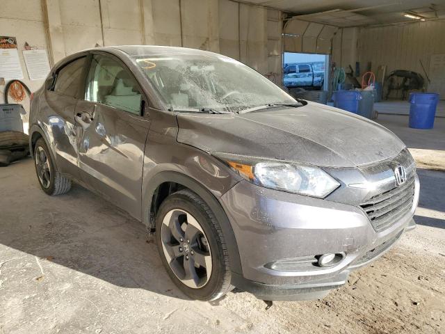 3CZRU5H57JG700744 - 2018 HONDA HR-V EX GRAY photo 1