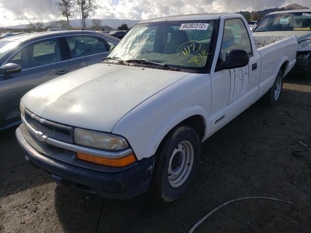 1GCCS1443WK206758 - 1998 CHEVROLET S TRUCK S1 WHITE photo 2