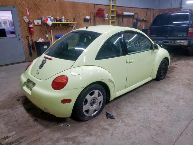 3VWCD21C61M466517 - 2001 VOLKSWAGEN NEW BEETLE 绿色 照片 4