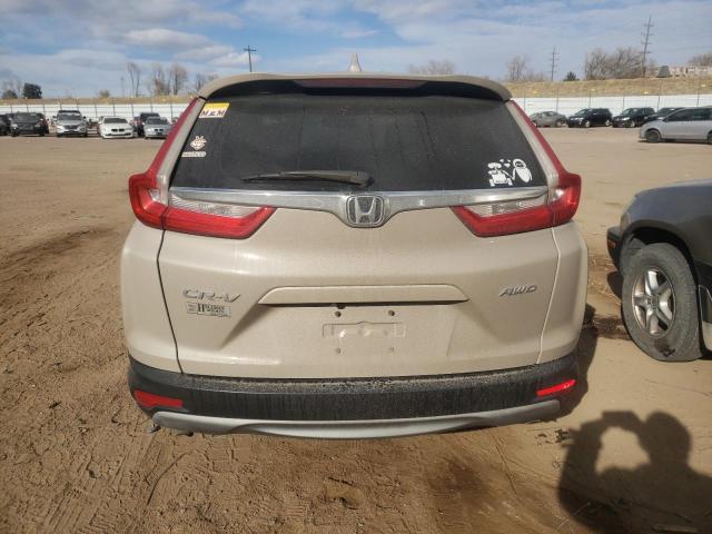 5J6RW2H83HL004477 - 2017 HONDA CR-V EXL TAN photo 6