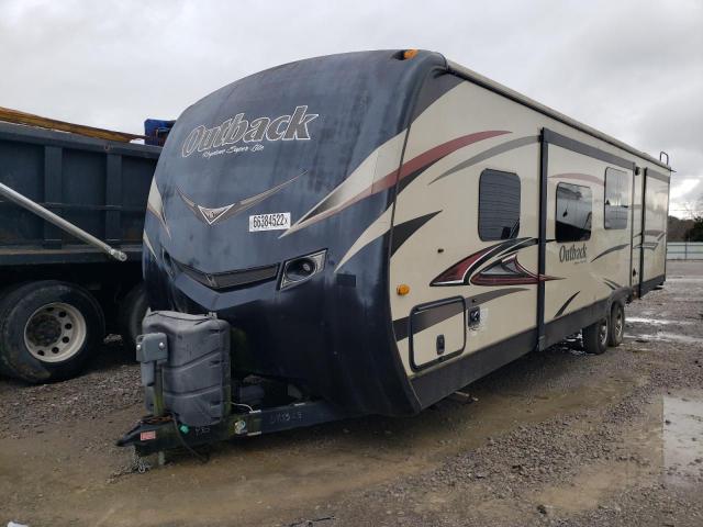 4YDT31229FB450930 - 2015 KEYSTONE OUTBACK TWO TONE photo 2