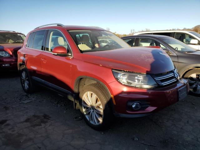 WVGBV3AX0DW102551 - 2013 VOLKSWAGEN TIGUAN S BURGUNDY photo 1