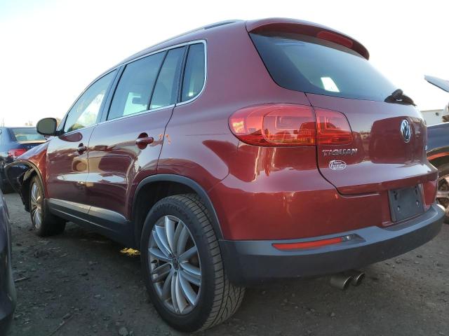 WVGBV3AX0DW102551 - 2013 VOLKSWAGEN TIGUAN S BURGUNDY photo 3