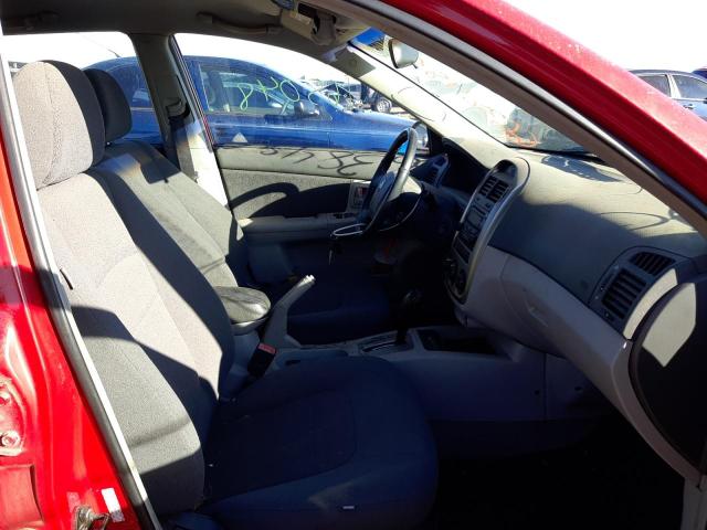 KNAFE161965347725 - 2006 KIA SPECTRA5 RED photo 5