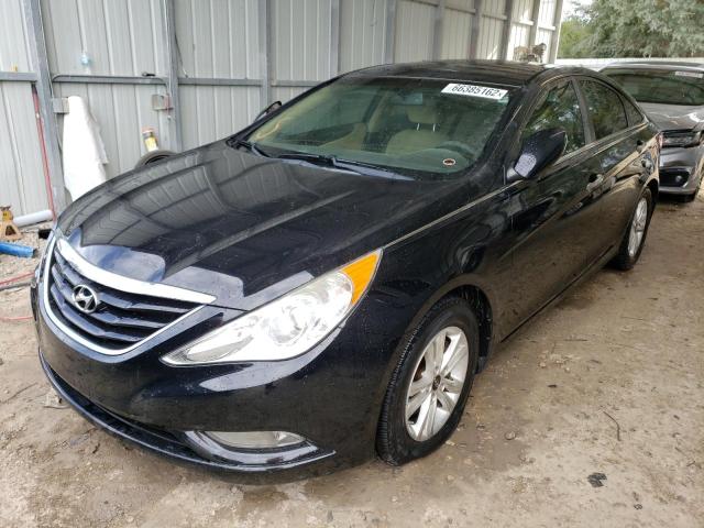 5NPEB4AC4DH623646 - 2013 HYUNDAI SONATA GLS BLACK photo 2