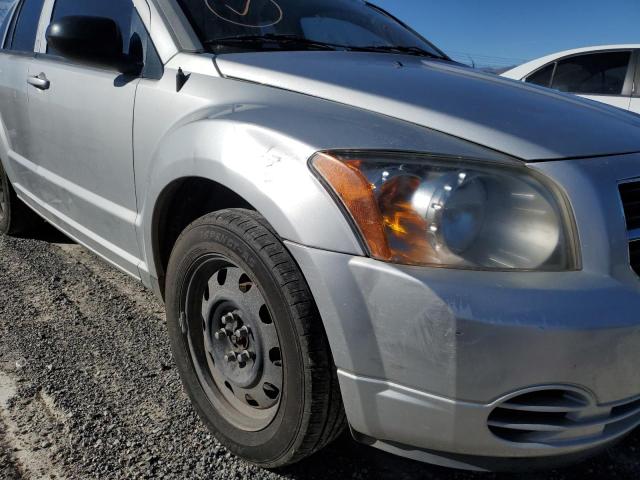 1B3CB4HA0AD651815 - 2010 DODGE CALIBER SX SILVER photo 9