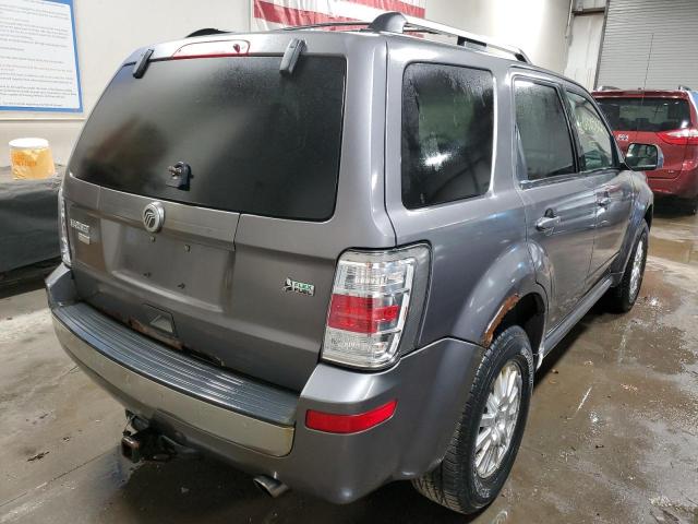 4M2CN8HG9AKJ12939 - 2010 MERCURY MARINER PR GRAY photo 4