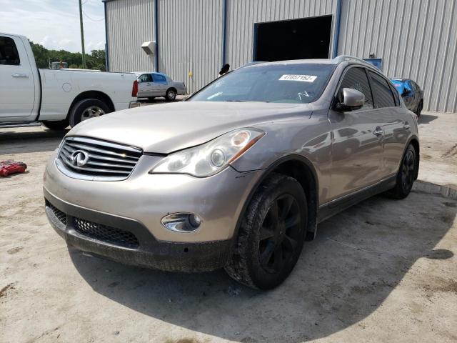 JNKAJ09E48M305312 - 2008 INFINITI EX35 BASE TAN photo 2