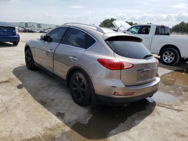 JNKAJ09E48M305312 - 2008 INFINITI EX35 BASE TAN photo 3