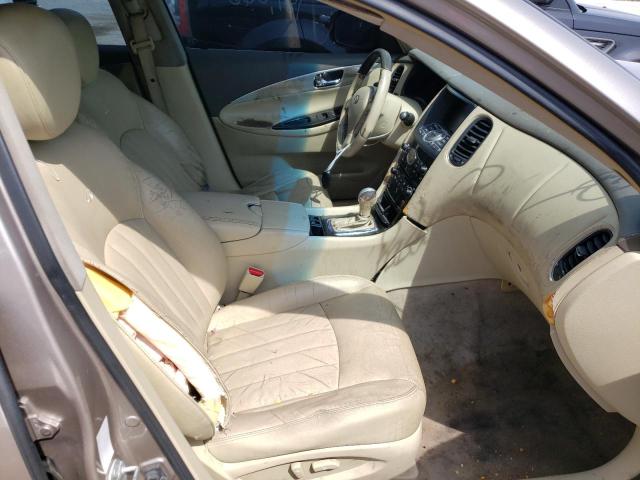 JNKAJ09E48M305312 - 2008 INFINITI EX35 BASE TAN photo 5