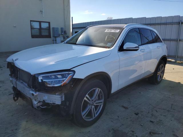 W1N0G8EB7MF869999 - 2021 MERCEDES-BENZ GLC 300 4M WHITE photo 2