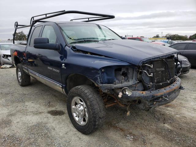 1D7KS28C56J203438 - 2006 DODGE RAM 2500 S BLUE photo 1