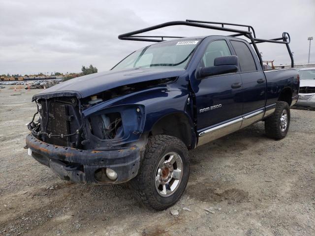 1D7KS28C56J203438 - 2006 DODGE RAM 2500 S BLUE photo 2