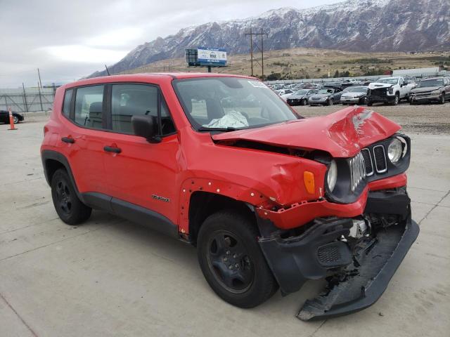 ZACCJBAB6JPJ06063 - 2018 JEEP RENEGADE S 红色 照片 1