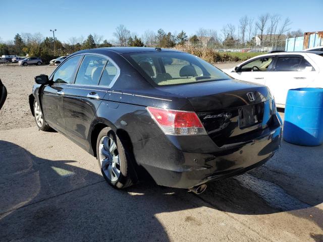 1HGCP3F85AA013119 - 2010 HONDA ACCORD EXL BLACK photo 3