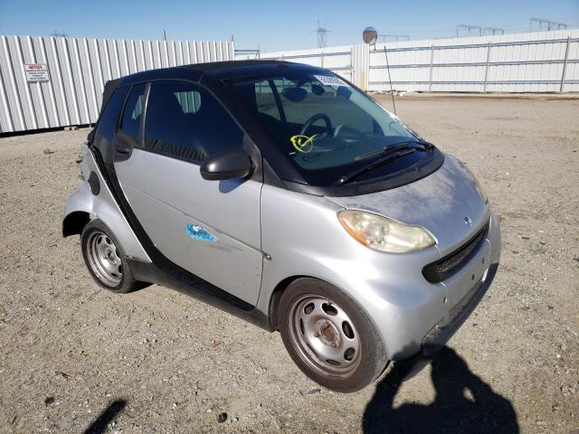 WMEEK31X98K121432 - 2008 SMART FORTWO PAS SILVER photo 1