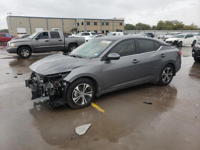 3N1AB8CV9NY245688 - 2022 NISSAN SENTRA SV GRAY photo 1