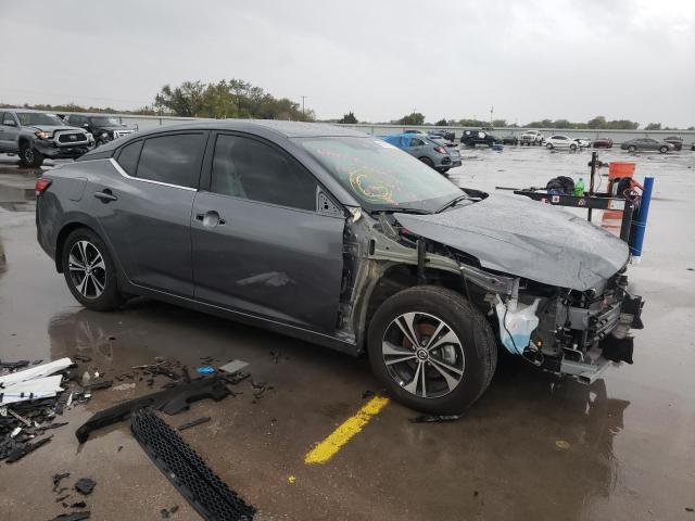 3N1AB8CV9NY245688 - 2022 NISSAN SENTRA SV GRAY photo 4