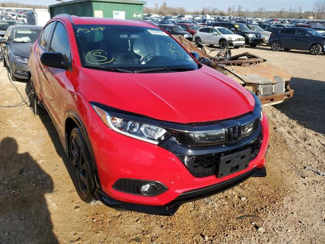 3CZRU6H12NM721625 - 2022 HONDA HR-V SPORT RED photo 1