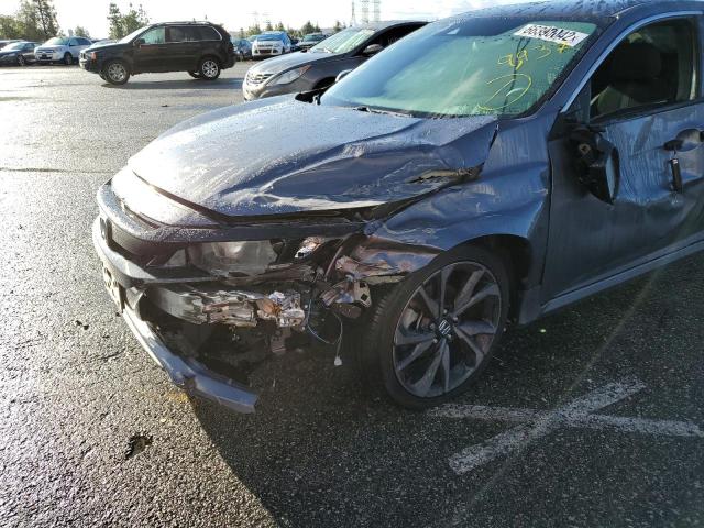 2HGFC2F8XLH511565 - 2020 HONDA CIVIC SPOR Grau Foto 9