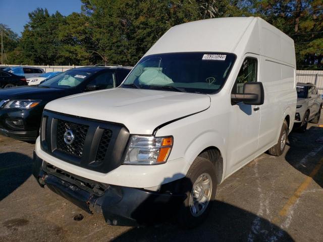 1N6BF0LY2LN806502 - 2020 NISSAN NV 2500 S WHITE photo 2