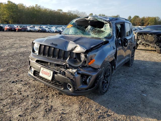 ZACNJABB4LPL92340 - 2020 JEEP RENEGADE L GRAY photo 2