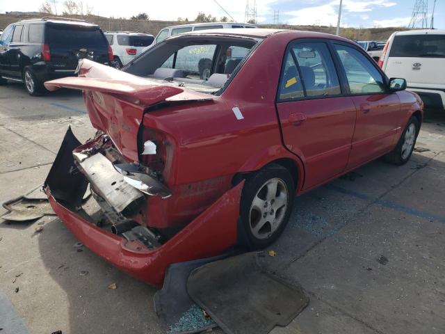 JM1BJ2213Y0217402 - 2000 MAZDA PROTEGE ES 红色 照片 4