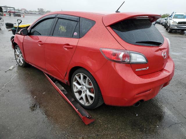 JM1BL1L47C1673998 - 2012 MAZDA SPEED 3 RED photo 3