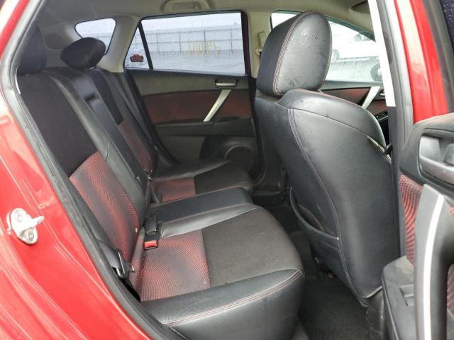 JM1BL1L47C1673998 - 2012 MAZDA SPEED 3 RED photo 6