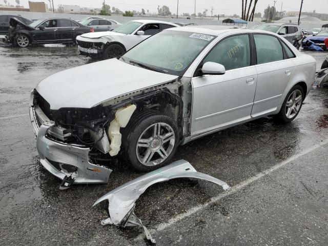 WAUAF78E08A137499 - 2008 AUDI A4 2.0T SILVER photo 2