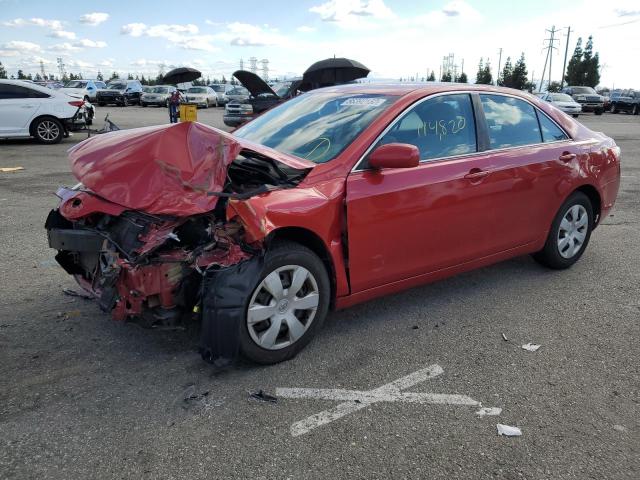 4T4BE46K28R016586 - 2008 TOYOTA CAMRY CE RED photo 2