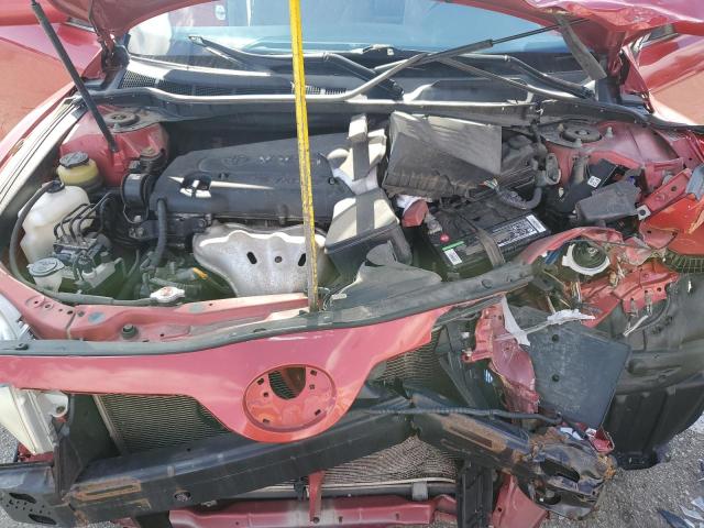 4T4BE46K28R016586 - 2008 TOYOTA CAMRY CE RED photo 7