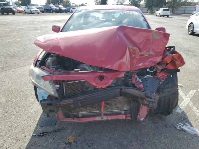 4T4BE46K28R016586 - 2008 TOYOTA CAMRY CE RED photo 9