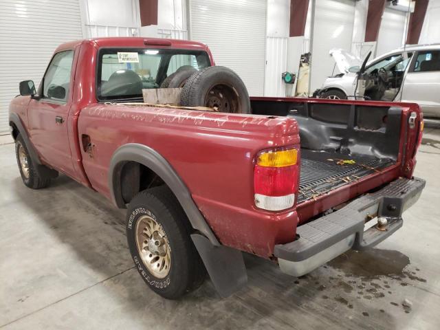 1FTYR11U4WPB42920 - 1998 FORD RANGER RED photo 3