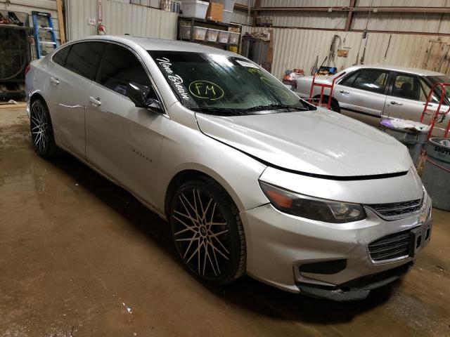 1G1ZB5ST0GF208935 - 2016 CHEVROLET MALIBU LS Gümüş foto 1