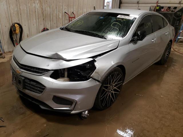 1G1ZB5ST0GF208935 - 2016 CHEVROLET MALIBU LS Gümüş foto 2