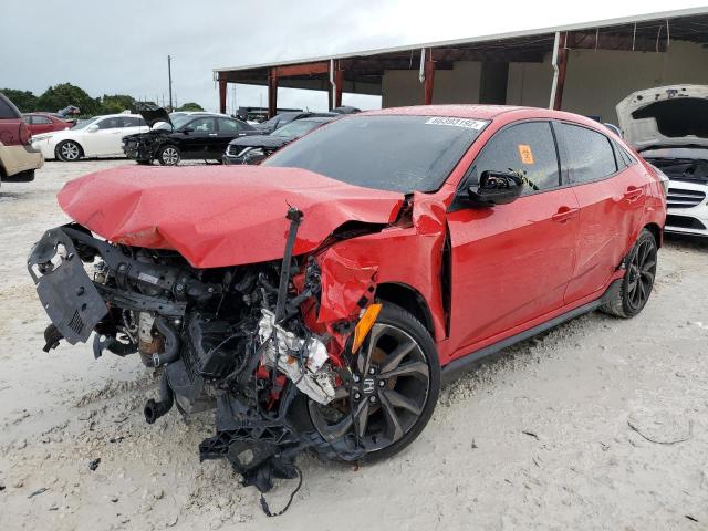 SHHFK7H4XKU220916 - 2019 HONDA CIVIC SPOR 红色 照片 2