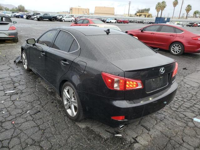 JTHBE5C27C5028663 - 2012 LEXUS IS 350 BLACK photo 3