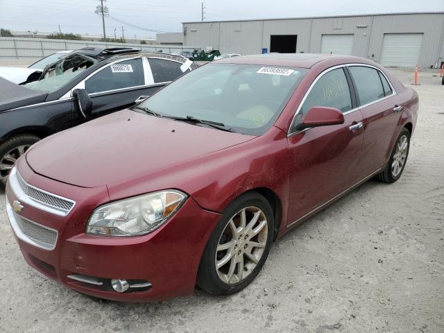1G1ZE5E7XAF279735 - 2010 CHEVROLET MALIBU LTZ ბურგუნდია ფოტო 2