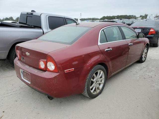 1G1ZE5E7XAF279735 - 2010 CHEVROLET MALIBU LTZ ბურგუნდია ფოტო 4