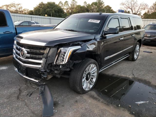 1GYS4JKJ0FR216194 - 2015 CADILLAC ESCALADE E BLACK photo 2