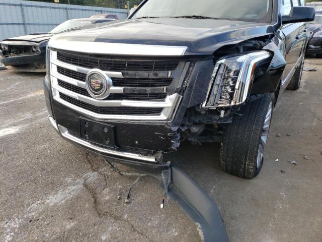 1GYS4JKJ0FR216194 - 2015 CADILLAC ESCALADE E BLACK photo 9