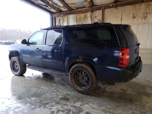 1GNFK26359R280662 - 2009 CHEVROLET SUBURBAN K BLUE photo 2