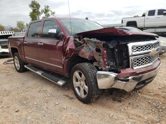 3GCPCREC0EG540979 - 2014 CHEVROLET silverado BURGUNDY photo 1