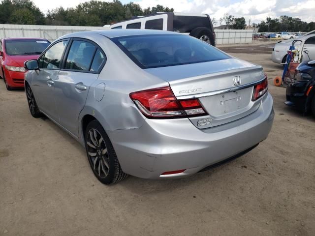 2HGFB2F9XFH538524 - 2015 HONDA CIVIC EXL 灰色 照片 3